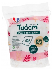Tadam' Organic Cotton Make-Up Remover Pads 150 Units