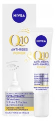 Nivea Q10 Przeciwzmarszczkowa Pielęgnacja Okolic Oczu Ekstra Ujędrnienie 3 Działania 15 ml