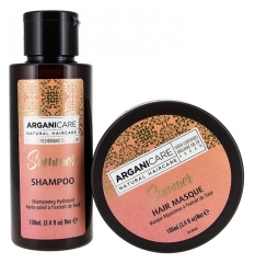 Arganicare Summer After-Sun Shampoo With Tiar&eacute; Extract 100 ml + Repair Mask 100 ml
