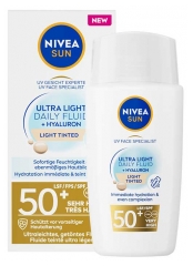 Nivea Sun UV Face Specialist Fluide Solaire Teint&eacute; SPF50+ 40 ml