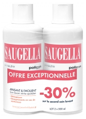 Saugella Poligyn Intimn&iacute; myc&iacute; př&iacute;pravek 2 x 500 ml