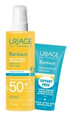 Uriage Bari&eacute;sun Spray Invisible Tr&egrave;s Haute Protection SPF50+ 200 ml + Baume R&eacute;parateur 50 ml Offert