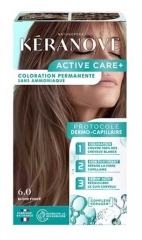 Kéranove Active Care+ Coloration Permanente 152 ml - Coloration : 6.0 Blond Foncé