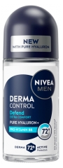 Nivea Hombre Derma Control Defend Desodorante Antitranspirante 72H Roll-On 50 ml