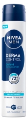 Nivea Hombre Derma Control Defend Desodorante Antitranspirante 72H Spray 200 ml