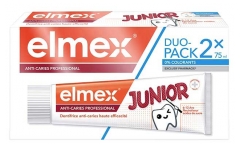 Elmex Junior Zobu pasta Pret Kariesu Profesionāla 2 x 75 ml