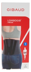 Gibaud Lombogib Ropa Interior Cintur&oacute;n Lombar Negro 21 cm