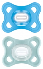 MAM Comfort 2 Chupetas de Silicone 2-12 Meses