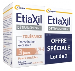 Etiaxil Antitranspirante Axilar Para Pieles Sensibles Roll-on 2 x 15 ml