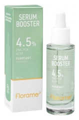 S&eacute;rum Booster Purificante Florame 4,5% Zinco PCA Ativo Bio 30 ml