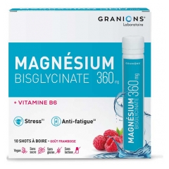 Granions Magnesium Bisglycinat 360 mg 10 Shots