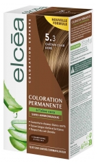 Elcéa Coloration Permanente à l'Aloe Vera 122 ml - Coloration : 5.3 Châtain Clair Doré