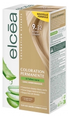 Elcéa Coloration Permanente à l'Aloe Vera 122 ml - Coloration : 9.32 Blond Cendré