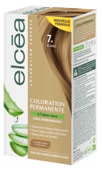 Elcéa Coloration Permanente à l'Aloe Vera 122 ml - Coloration : 7. Blond