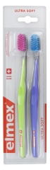 Elmex Ultra Soft 2 Escovas de Dentes Ultra Suaves