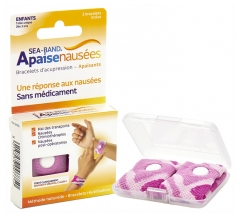 Sea Band Enfants Apaisenausées Paire de Bracelets d'Acupression