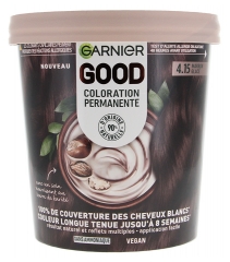 Garnier Good Coloration Permanente Sans Ammoniaque 160 ml - Coloration : 4.15 Marron Glacé