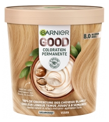 Garnier Good Coloration Permanente Sans Ammoniaque 160 ml - Coloration : 8.0 Blond Miel
