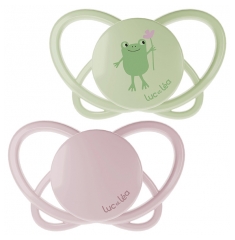 Luc et L&eacute;a Physio 2 Sucettes Physiologiques 18 Mois et +