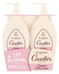 Rog&eacute; Cavaill&egrave;s Intimwaschpflege Extra-Mild 2 x 250 ml Set