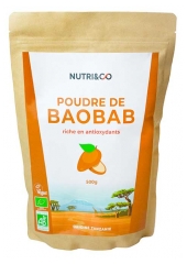 Nutri&amp;Co Pudră de Baobab Bio 500 g