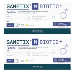 Densmore Gametix M Biotic+ Fertilit&eacute; 30 Sachets Lot de 2