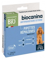 Biocanina atbaido&scaron;ās pipetes suņiem no 15 līdz 30 kg 3 pipetes