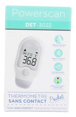 Powerscan Thermom&egrave;tre Sans Contact Pocket DET-3022
