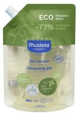 Mustela Bio Eco-Uzlītes Mazgā&scaron;anas Želeja 400 ml