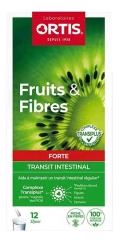Ortis Fruits &amp; Fibres Forte Žarnyno Praėjimas 12 Lazdelių