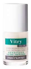 Vitry Cura Delle Unghie Sensitive Pro'Expert Trattamento Riparatore con Silicium Matte Finish 10 ml