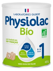 Physiolac Organic 1 0 tot 6 Maanden 400 g