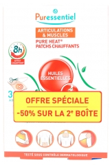 Puressentiel Parches Calentadores Para Articulaciones y M&uacute;sculos Set de 2 x 3 Parches Oferta Especial