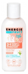 Energie Fruit 2 v 1 vlažilna maska za razvozlavanje las z monoi & makadamijo 75 ml