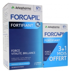 Arkopharma Forcapil Haare und N&auml;gel Pack von 180 Kapseln + 60 Kapseln Geschenkt