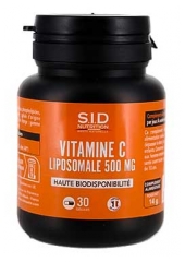S.I.D Nutrition Vitamine C Liposomale 500 mg 30 G&eacute;lules