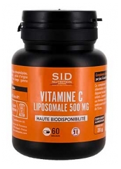 S.I.D Nutrition Vitamine C Liposomale 500 mg 60 G&eacute;lules