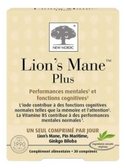 New Nordic Lion\'s Mane Plus 30 Comprim&eacute;s