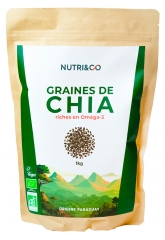 Semințe de Chia Bio Nutri&amp;Co 1 Kg