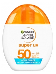 Garnier Ambre Solaire Super UV Aqua Fluid Protector Invizibil SPF50 40 ml