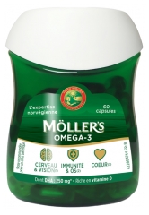 M&ouml;ller's Omega-3 Dubbel 60 Capsules