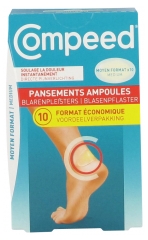 Compeed Pl&aring;ster Bl&aring;sor Mellanstorlek 10 Pl&aring;ster