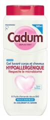 Cadum Gel de Duș Hipoalergenic pentru Corp și Păr 500 ml