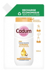 Cadum Super-Fatted Cleansing Cream Shea Butter Eco-Refill 500 ml