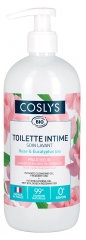 Coslys Intimvask Friskheds-Gel Rose & Eucalyptus &Oslash;kologisk 500 ml