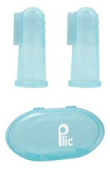 Plic Dental Brosse Dentaire Silicone 3 Mois et + 2 Doigtiers