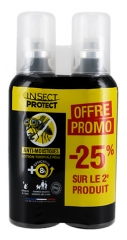 Insect Protect Anti-Moustiques Lotion Tropicale Peau Lot de 2 x 75 ml