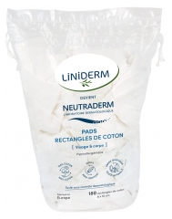 Neutraderm Baby Cotton Rectangle Pads 180 Rectangles