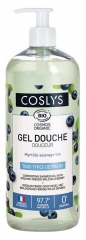Coslys Gel Douche Douceur Myrtille Sauvage Bio 1 L