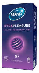 Manix Xtra Pleasure 10 Pr&eacute;servatifs
